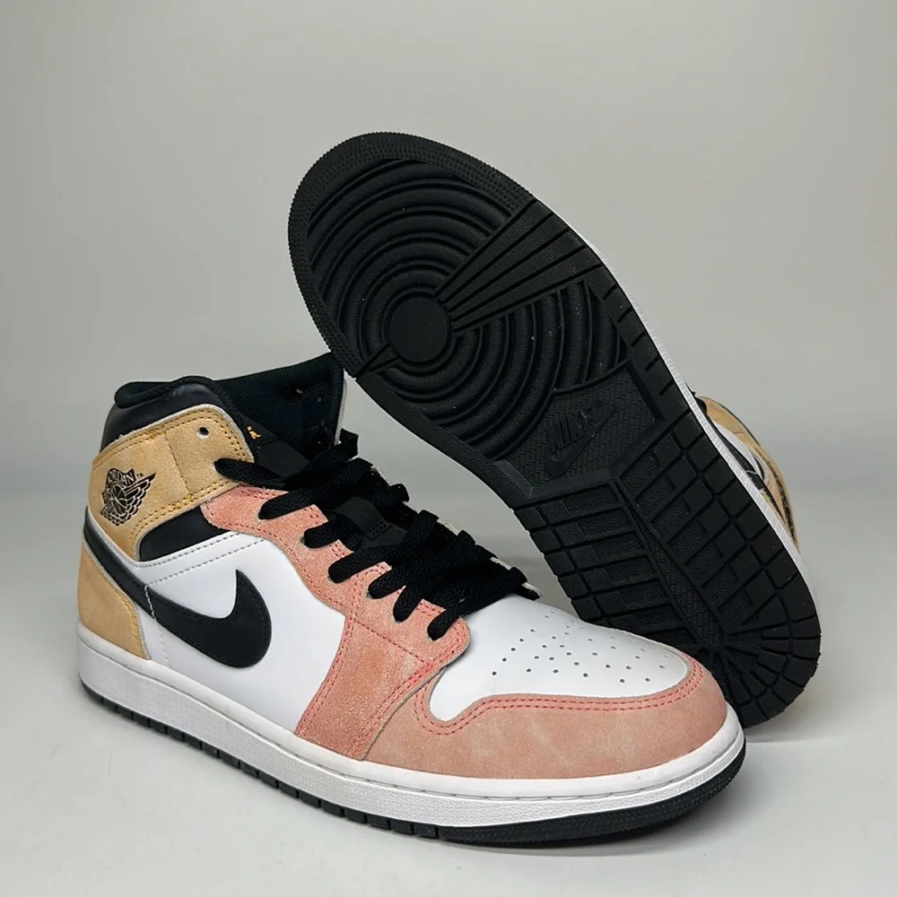New Men’s Nike Air Jordan 1 Mid SE Flight Club Multicolor DX4332-800 NWOB - Picture 2 of 6